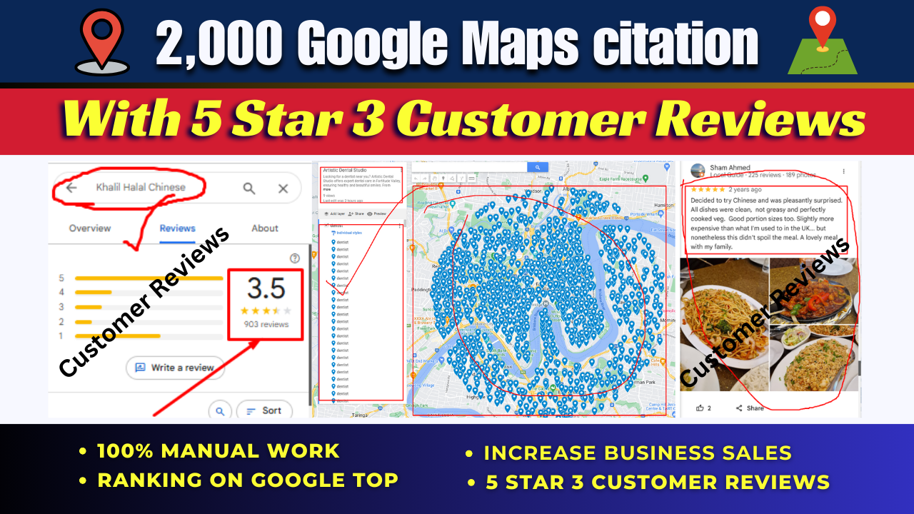 The Role of Customer Reviews in Google Maps Ranking